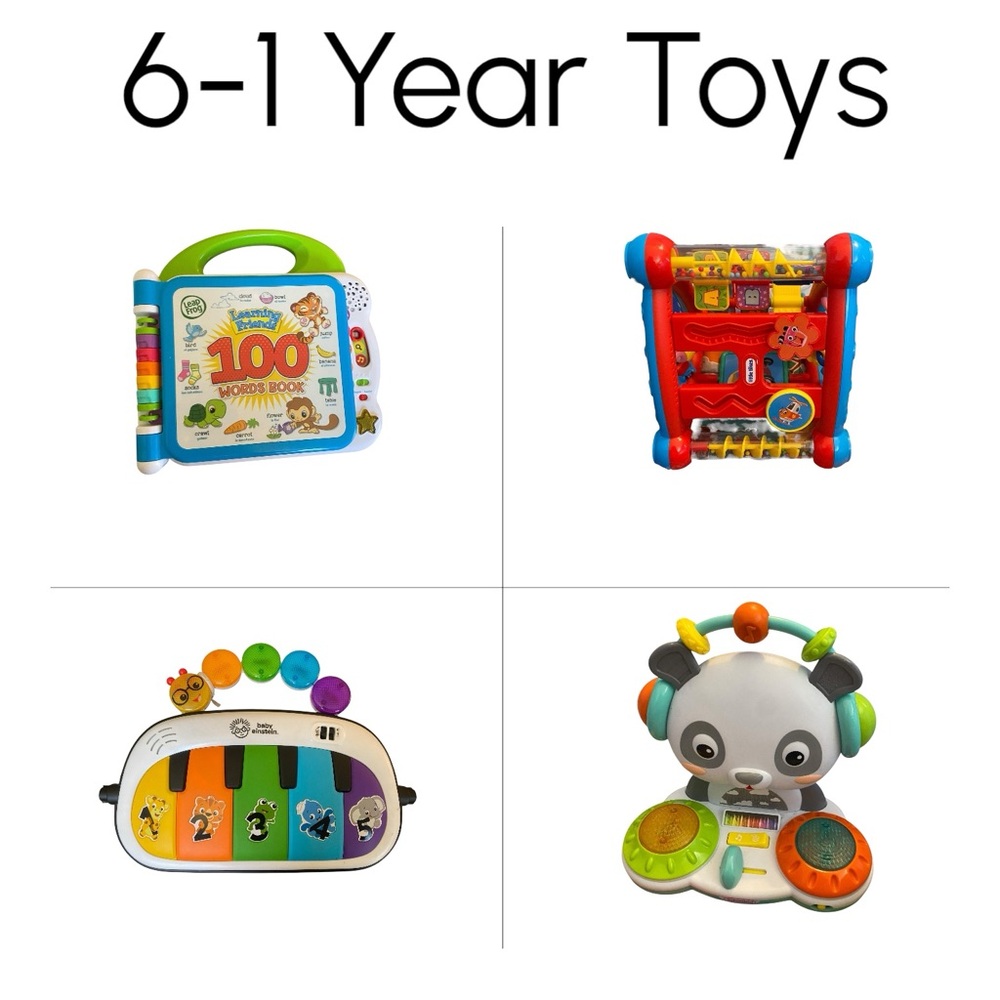 Toys 6-1 years old